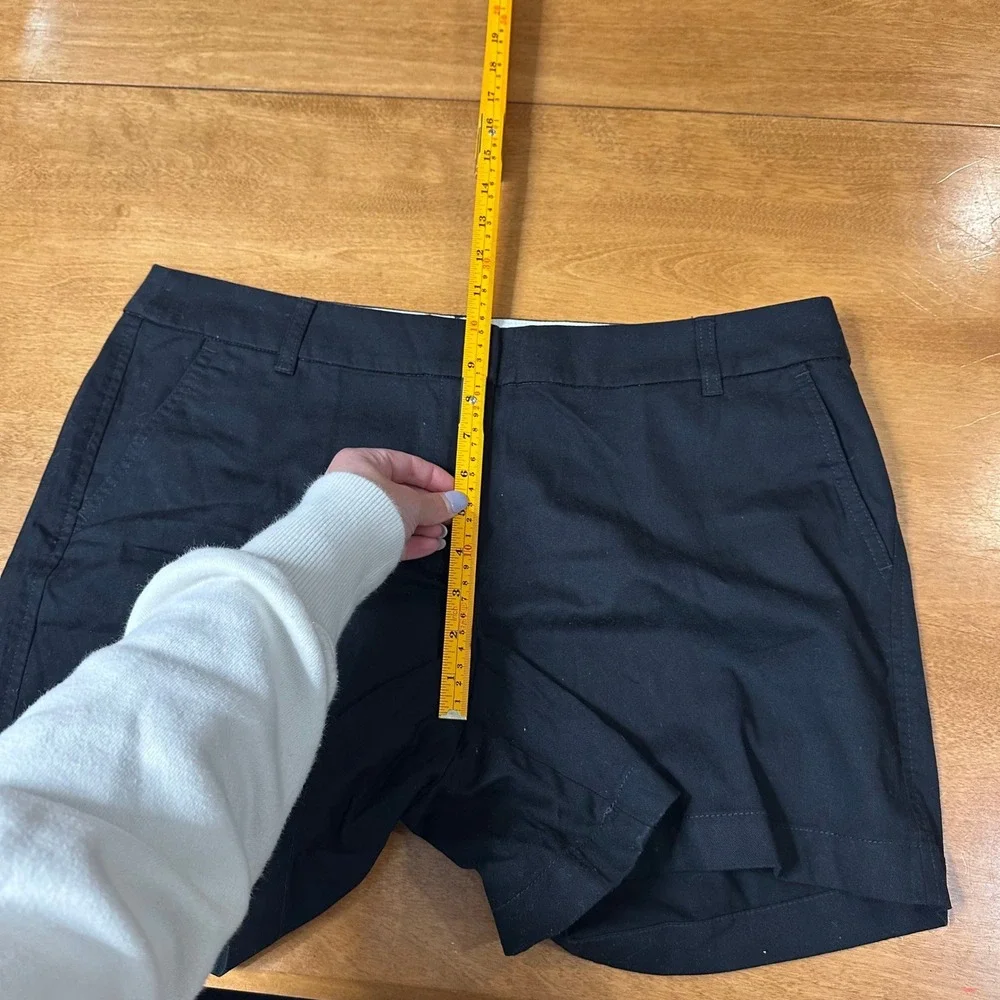 J.Crew Chino Shorts Womens 14 Black 5